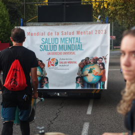 Manifestación por la salud mental como derecho universal en Madrid. Imagen de archivo.Ricardo Rubio / Europa Press