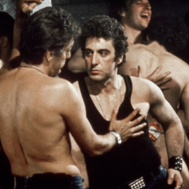  Forograma de la película "Cruising" de William Friedkin (1985). Protagonizada por Paul Sorvino y Al Pacino.