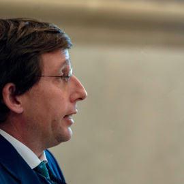  El alcalde de Madrid, José Luis Martínez-Almeida, interviene en la clausura de las XIX Jornadas de Medio Ambiente y Desarrollo Sostenible, a 23 de noviembre de 2021, en Madrid, (España).- Alberto Ortega / Europa Press