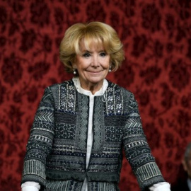  La expresidenta de la Comunidad de Madrid, Esperanza Aguirre. - EFE