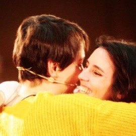 Irene Montero y María Teresa Arévalo. — Facebook