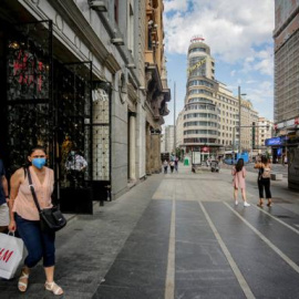 La Gran Vía madrileña ./ EFE

