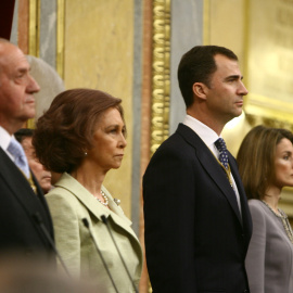  Sesión apertura IX legislatura de las Cortes Generales, abril 2008.- José Oliva/EUROPA PRESS