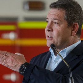 El presidente de Castilla-La Mancha, Emiliano García-Page. E.P./Ricardo Rubio 