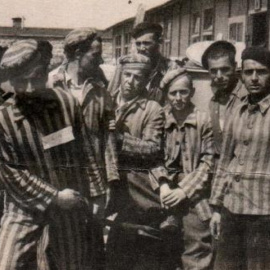 Francisco Ortiz, el 5 de mayo de 1945, tras la liberación de Mauthausen. CORTESÍA DE JUAN FRANCISCO ORTIZ