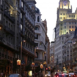 La Gran Vía de Madrid. EFE
