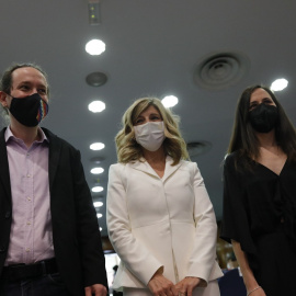 Pablo Iglesias realiza el traspaso de carteras ministeriales