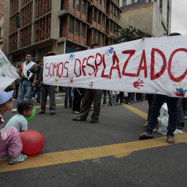  La emergencia se presenta en el norte del municipio de Juradó como consecuencia de los enfrentamientos entre grupos armados ilegales y su presencia en los territorios indígenas. EFE/Archivo