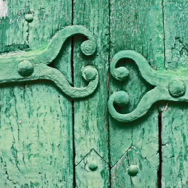 Detalle de una puerta. Foto: Marjon Kruirk / CC BY-NC-ND 2.0