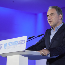 El coordinador general del Partido Popular, Elías Bendodo. -Joaquin Corchero / Europa Press