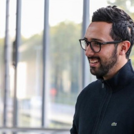  El rapero Valtònyc a su llegada los juzgados de Gante (Bruselas).- EFE