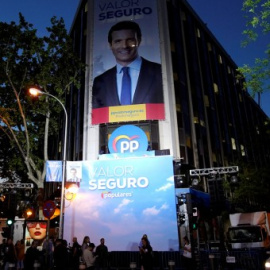  La sede del PP desierta. REUTERS/Juan Medina