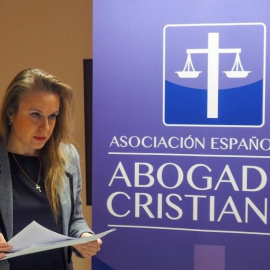 La presidenta de Abogados Cristianos, la letrada Apolonia Castellanos, en una imagen de archivo. EFE