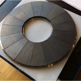 Detalle rotor de la moto