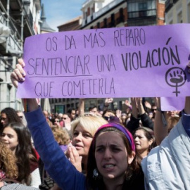  Imagen de archivo de una manifestación contra la sentencia de La Manada./ EFE