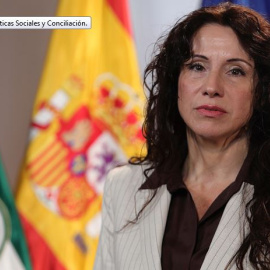  La consejera de Igualdad, Políticas Sociales y Conciliación Rocío Ruiz Domínguez (Cs).