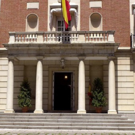  Imagen de la fachada exterior del Palacio de la Moncloa. Foto: EFE/ Pilar Mata.