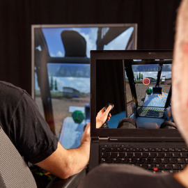  La tecnología permite detectar con precisión hacia dónde dirige su atención el usuario. - Tobii AB