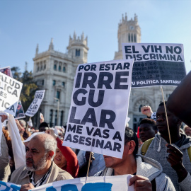 Madrid se levanta por la Sanidad pública y se manifiesta contra el desmantelamiento de la Atención Primaria. -Ricardo Rubio / Europa Press