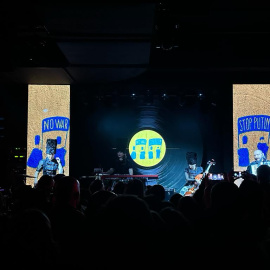Concierto del grupo ucraniano DakhaBrakha en la Jaguar durante le Inverfest 2023. Foto: Martina Hlisc (@lamartinahlisc)