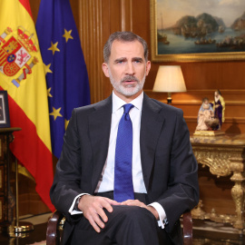  El rey en el discurso de anoche. Casa de S.M. el Rey