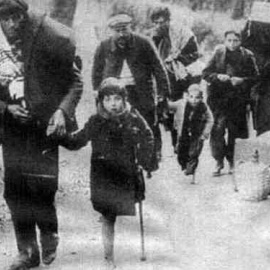 Refugiados bombardeos de Toledo