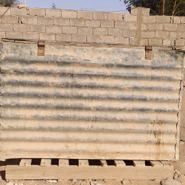  Uno de los baúles de los recuerdos que todavía se pueden ver en los campamentos de población refugiada saharaui. - David Bollero