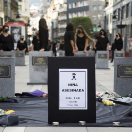  Acción de denuncia de la violencia machista. Foto: Alisa Guerrero