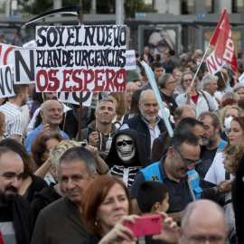  Manifestación en Madrid contra la gestión sanitaria de Ayuso. - Alberto Ortega / Europa Press