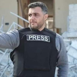  Fotografía de las redes sociales de Hüseyin Hattab, periodista asesinado en Siria