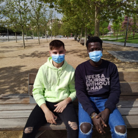  Abu y Raúl. Fotografía de Alba Solla