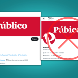 Público denuncia la existencia de un perfil falso de este medio en Twitter