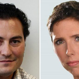 Jaime Jiménez y Marta Nebot.