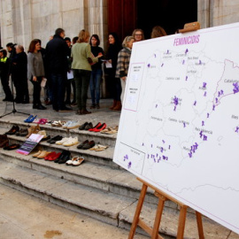  Acció en contra dels feminicidis, a Tarragona 