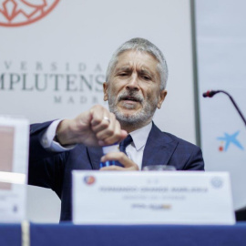 Grande-Marlaska en el inicio de los cursos de verano de El Escorial - . Alejandro Martínez Vélez / Europa Press