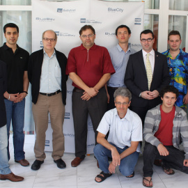 En el acto de clausura estuvo presente el director comercial del grupo BlueBay, Juan Torrens, junto al promotor de WinterChess, el organizador de la FIDE Sebastiá Nadal.