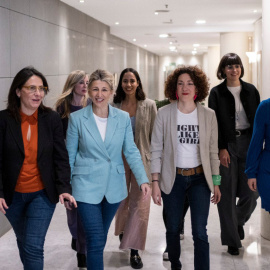 Las diputadas de Sumar que anunciaron su deseo de blindar el derecho al aborto en la Constitución. – Sumar