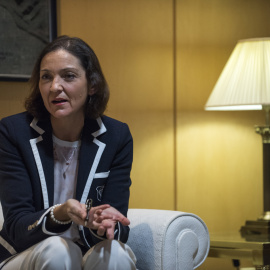 161018 Madrid Entrevista a la Ministra de Industria Reyes Maroto en su despacho del ministerio. PUBLICO.ES / Fernando Sánchez