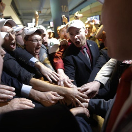  Delegados de la Convención Republicana en Tampa (AP).