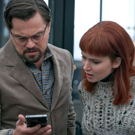  Instante de la película 'No mires arriba'.- NETFLIX