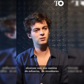  Un momento de la entrevista de Isla hace unos días.