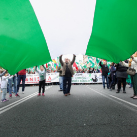  Imagen de archivo. Marcha de la Dignidad con motivo del 28F.- Jesús Prieto/Europa Press