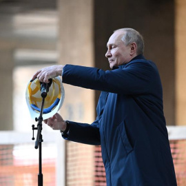  Putin, este sábado en Moscú. EFE/EPA/SERGEI GUNEYEV/SPUTNIK/KREMLIN POOL