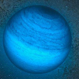  Ilustración artística de un planeta errante. (Agencia Espacial Europea).