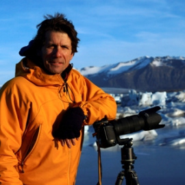  James Balog (Crédito de la fotografía: Instituto de Investigación Polar, Universidad de Ohio)