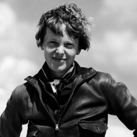 Amelia Earhart.