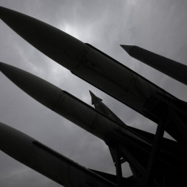  Modelos de misiles nucleares en el muso de la guerra de Corea en Seúl. REUTERS