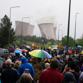  Imagen de archivo. Demolición de la planta nuclear de Rugeley en Inglaterra.- Peter Byrne / PA Wire / dpa