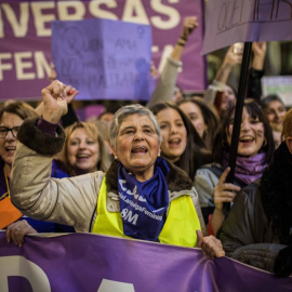 Manifestación del 8 de marzo de 2019 en Madrid.- JAIRO VARGAS
