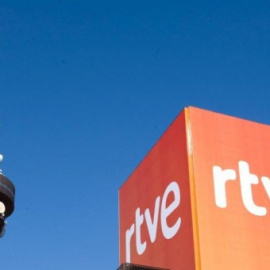  Seu central de RTVE a Madrid. -EFE